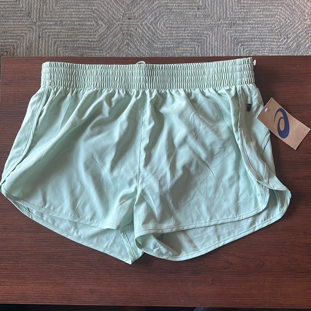 ASICS - Mint Running Short Lined | NWT